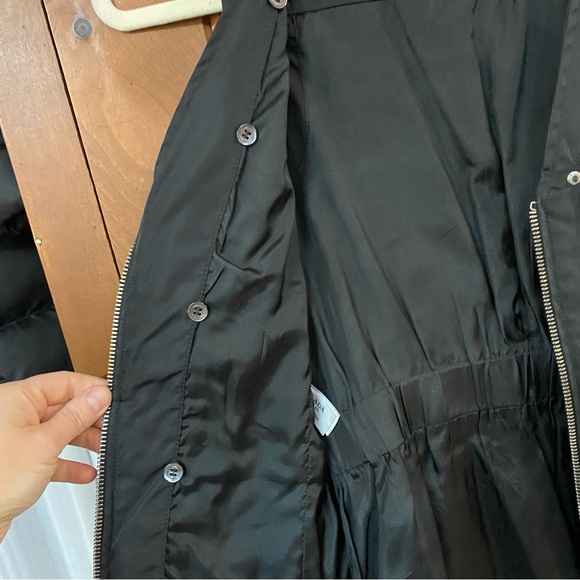 PRADA 90’s Vintage Black Utility Vest Nylon & Leather - Picture 6 of 11